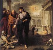 Bartolome Esteban Murillo, Jesus, those who treat paralysis